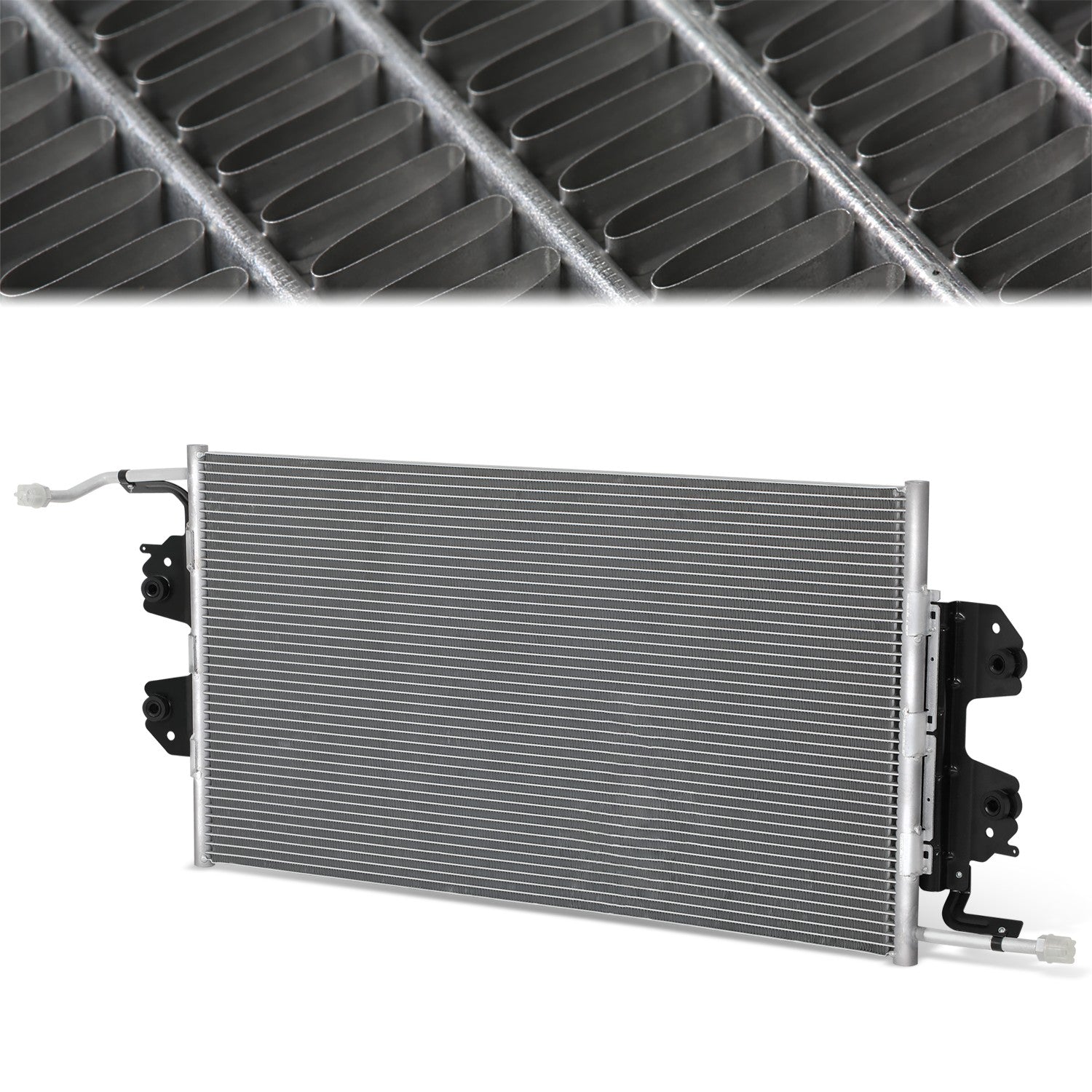 Factory Style A/C Condenser <BR>96-02 Chevy Express GMC Savana 1500, 2500, 3500