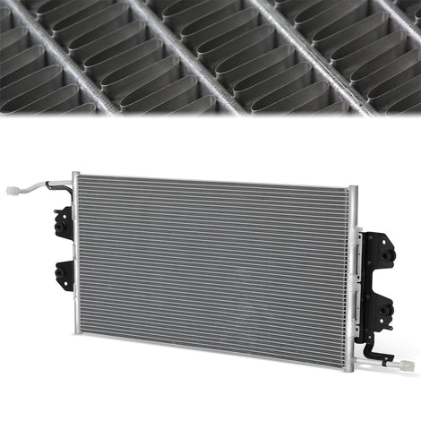 Factory Style A/C Condenser <BR>96-02 Chevy Express GMC Savana 1500, 2500, 3500