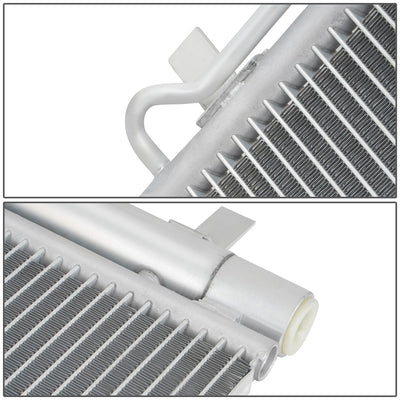 Factory Style Aluminum A/C Condenser <BR>15-18 Ford Focus ST, 14-18 Transit Connect