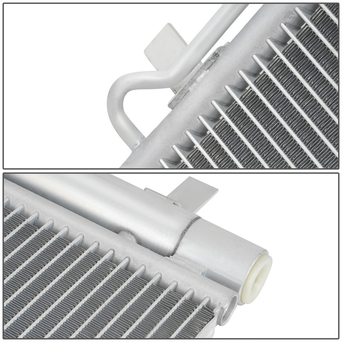 Factory Style Aluminum A/C Condenser <BR>15-18 Ford Focus ST, 14-18 Transit Connect