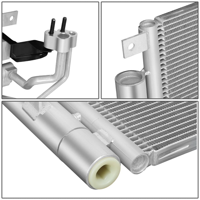 Factory Style Aluminum A/C Condenser <BR>15-19 Hyundai Sonata