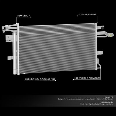 Factory Style A/C Condenser <br> 13-19 Ford Police Interceptor Utility,Explorer