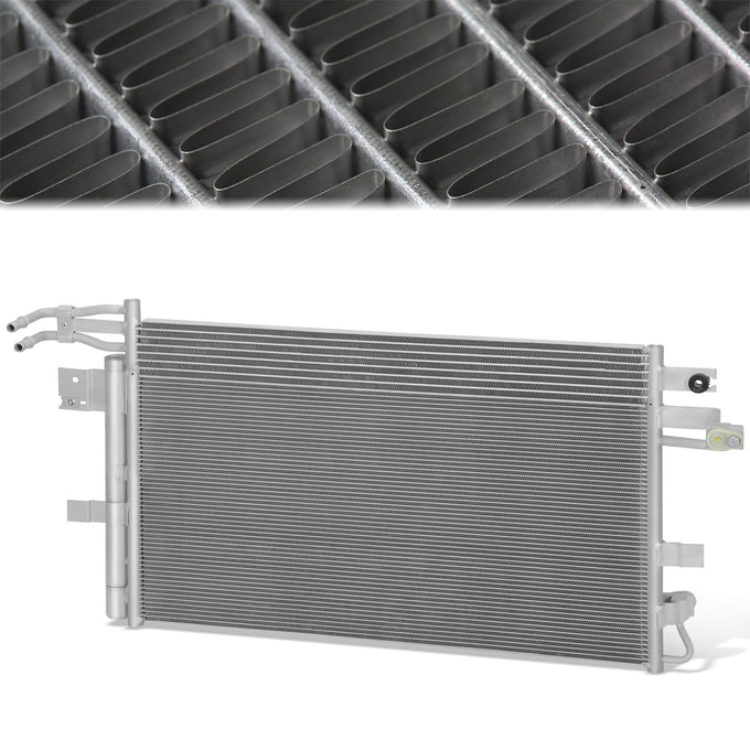 Factory Style A/C Condenser <br> 13-19 Ford Police Interceptor Utility,Explorer