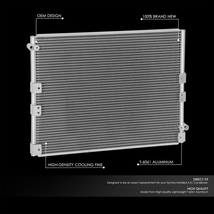 Factory Style A/C Condenser <BR> 96-02 Toyota 4Runner