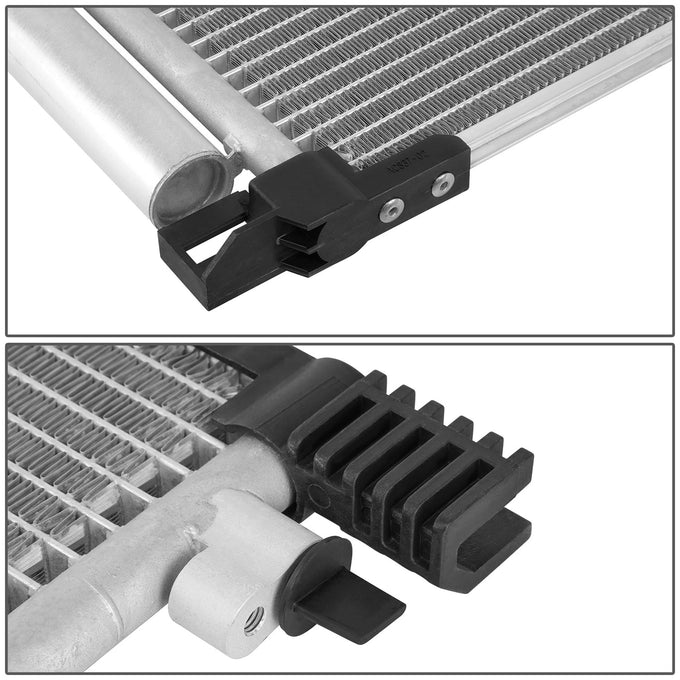 Factory Style Aluminum A/C Condenser <BR>15-17 Lexus NX200t, 18-21 NX300