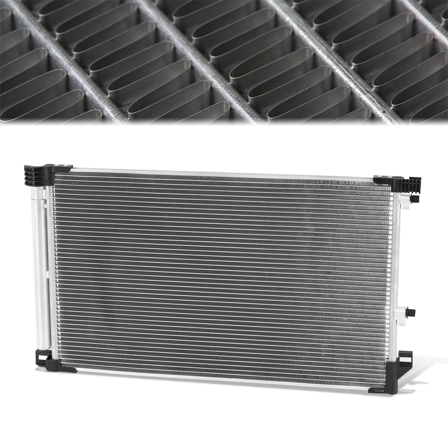 Factory Style Aluminum A/C Condenser <BR>15-17 Lexus NX200t, 18-21 NX300