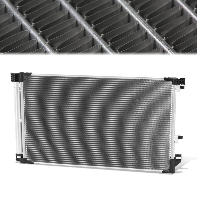 Factory Style Aluminum A/C Condenser <BR>15-17 Lexus NX200t, 18-21 NX300