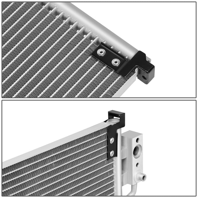 Factory Style Aluminum A/C Condenser <BR>99-04 Ford Mustang