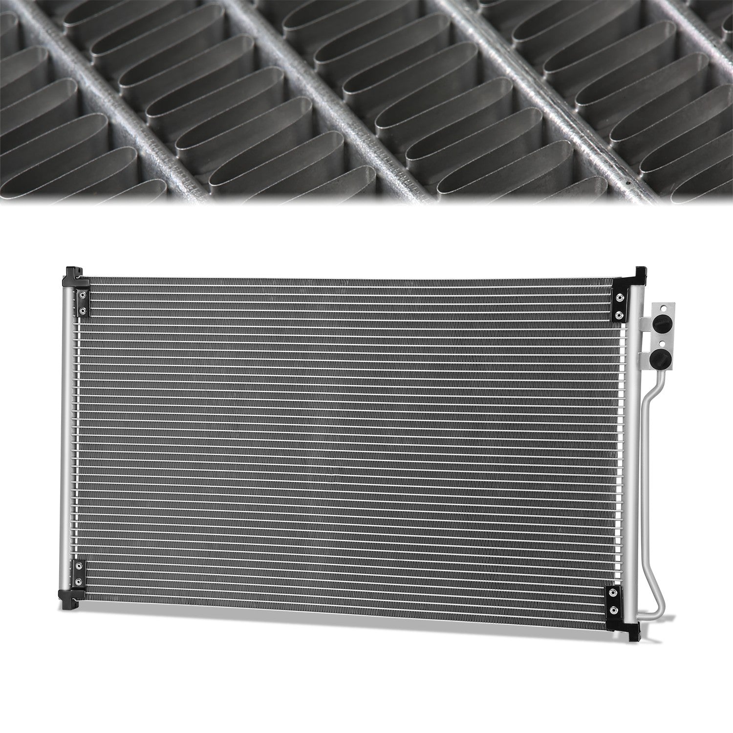Factory Style Aluminum A/C Condenser <BR>99-04 Ford Mustang