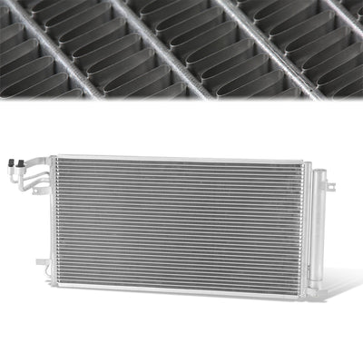 Factory Style Aluminum A/C Condenser <BR>11-16 Hyundai Equus, 09-14 Genesis