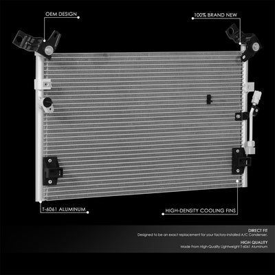 Factory Style A/C Condenser <BR>98-04 Toyota Tacoma