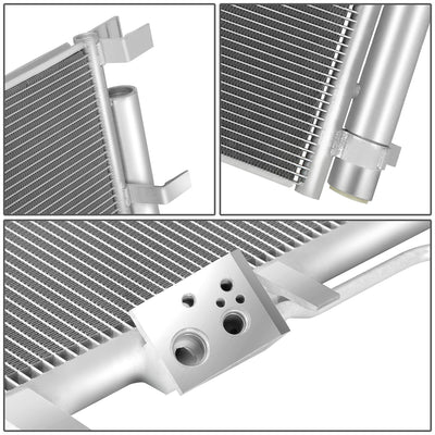 Factory Style Aluminum A/C Condenser <BR>16-18 Hyundai Tucson 2.0L