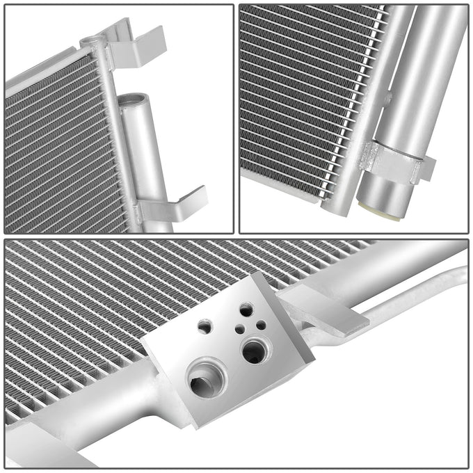 Factory Style Aluminum A/C Condenser <BR>16-18 Hyundai Tucson 2.0L