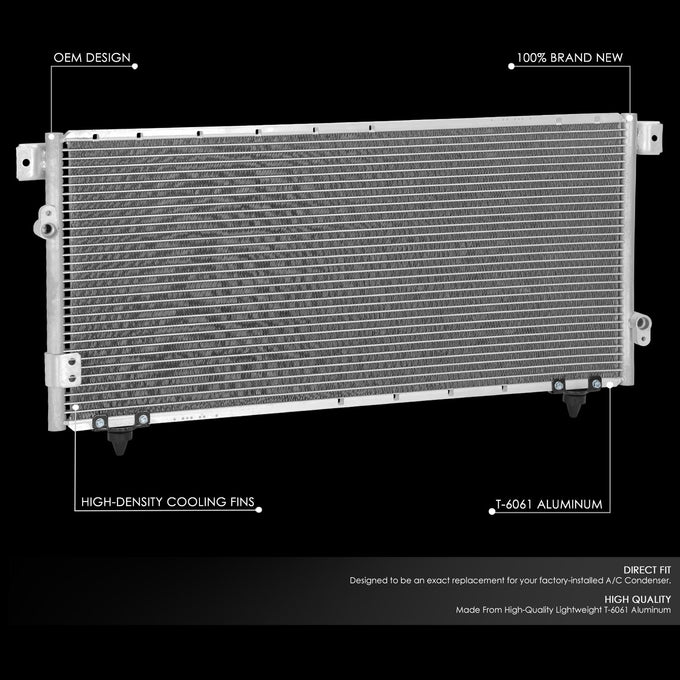 Factory Style A/C Condenser <BR> 00-06 Toyota Tundra