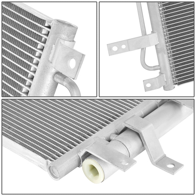 Factory Style Aluminum A/C Condenser <BR>19-23 Hyundai Kona Electric, 19-22 Kia Niro EV