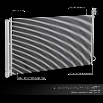 Factory Style A/C Condenser <br> 16-21 TESLA X