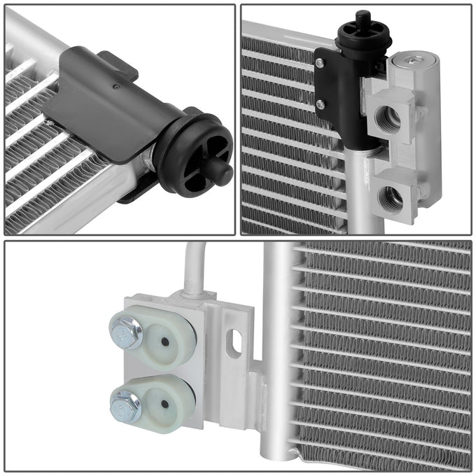 Factory Style A/C Condenser <br> 06-11 Ford Crown Victoria,Lincoln Town Car