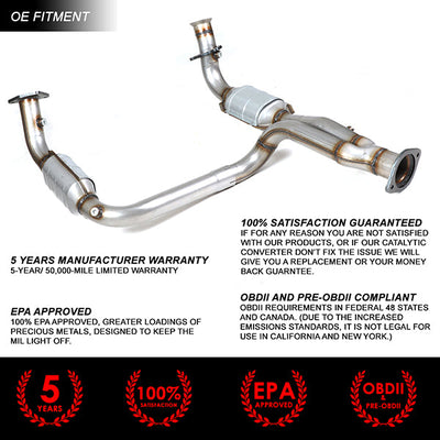 Factory Replacement Catalytic Converter <BR>99-05 Chevy Silverado GMC Sierra 1500