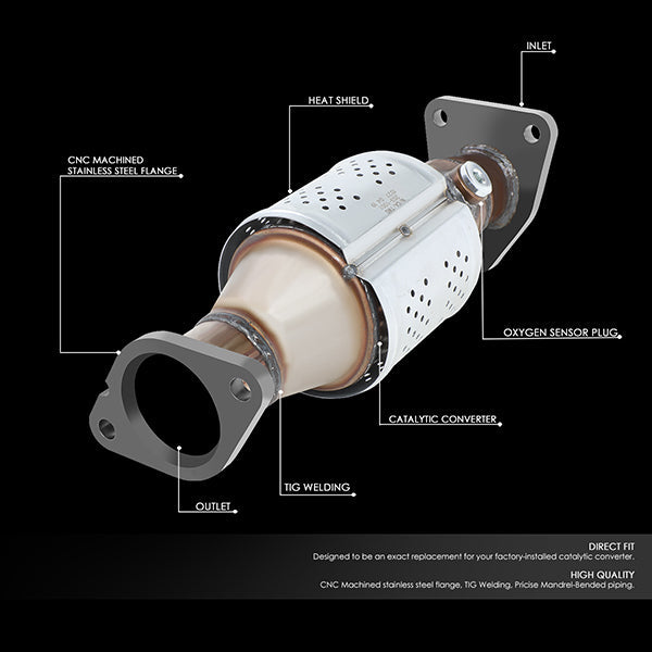 Factory Replacement Catalytic Converter <BR>05-16 Nissan Frontier 05-12 Pathfinder 4.0L V6