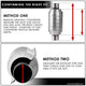 Factory Replacement Catalytic Converter <BR>Universal 13.13 L x 5.5 W x 4.5 in. H
