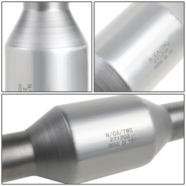 Factory Replacement Catalytic Converter <BR>Universal 2 Inlet - 11 L X 4 in. D