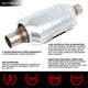 Factory Replacement Catalytic Converter <BR>Universal 2 Inlet - 15 L x 5 W x 4 in. H