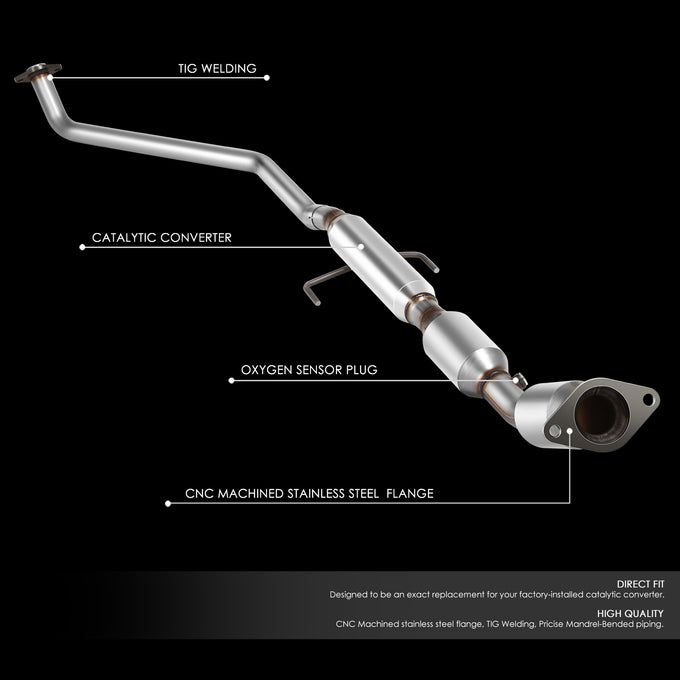 Factory Style Catalytic Converter <BR>09-10 Pontiac Vibe, Toyota Corolla, Matrix