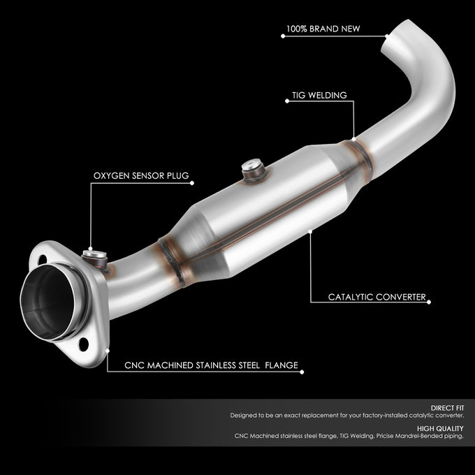 Factory Style Catalytic Converter <BR>07-14 Ford Expedition, Lincoln Navigator, 09-14 F-150