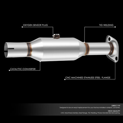 2.5L Rear Factory Style Catalytic Converter <BR>09-12 Ford Escape, 09-11 Mazda Tribute, Mercury Mariner