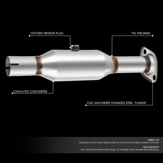 2.5L Rear Factory Style Catalytic Converter <BR>09-12 Ford Escape, 09-11 Mazda Tribute, Mercury Mariner