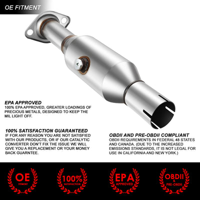 2.5L Rear Factory Style Catalytic Converter <BR>09-12 Ford Escape, 09-11 Mazda Tribute, Mercury Mariner