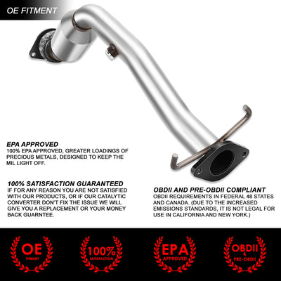 Factory Style Catalytic Converter <BR>05-09 Buick Allure, Lacrosse, 04-08 Pontiac Grand Prix