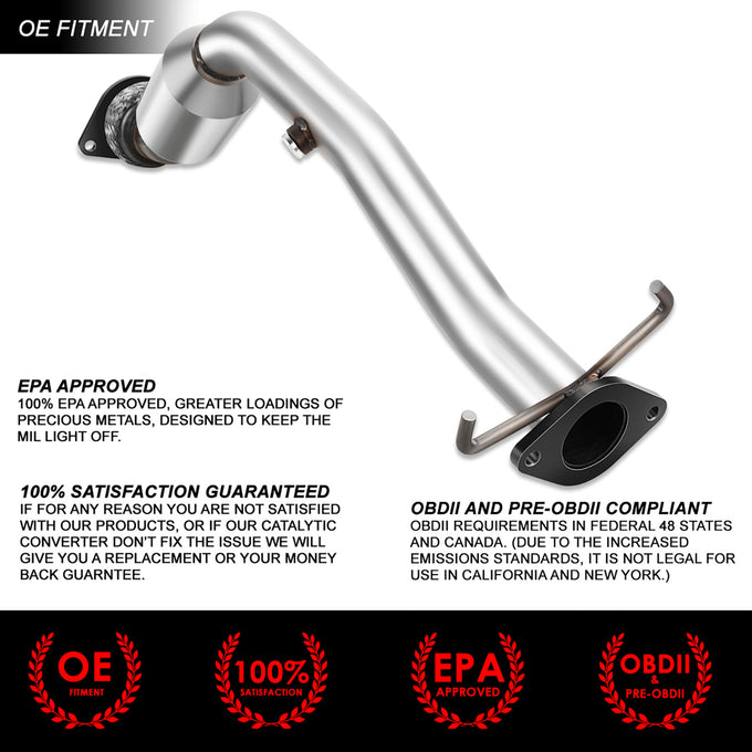 Factory Style Catalytic Converter <BR>05-09 Buick Allure, Lacrosse, 04-08 Pontiac Grand Prix