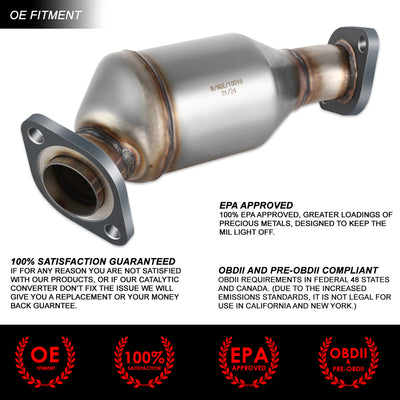 3.0L Front Factory Style Catalytic Converter <BR>99-03 Lexus RX300, 01-03 Toyota Highlander
