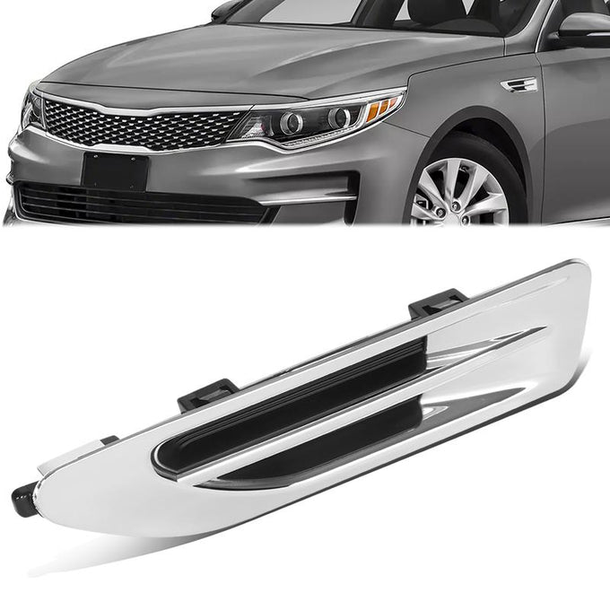 Front Left Side Fender Garnish <br> 16-17 Kia Optima
