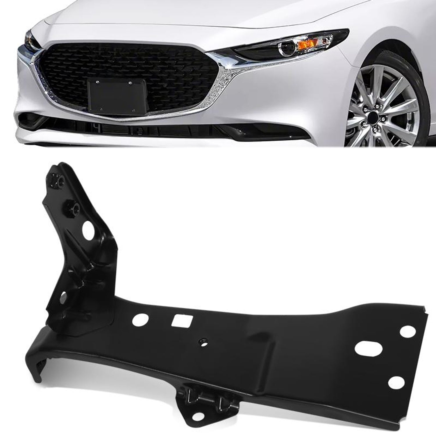 Front Right Side Fender Brace <br> 19-24 Mazda 3