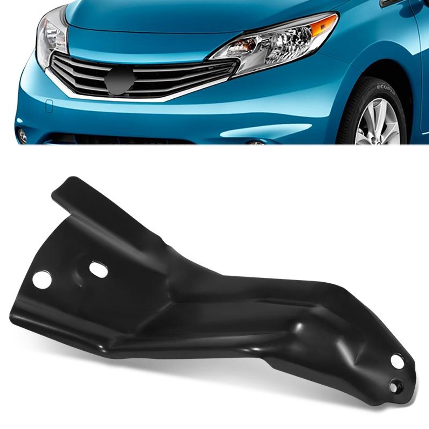 Front Left Side Fender Brace <br> 12-19 Nissan Versa