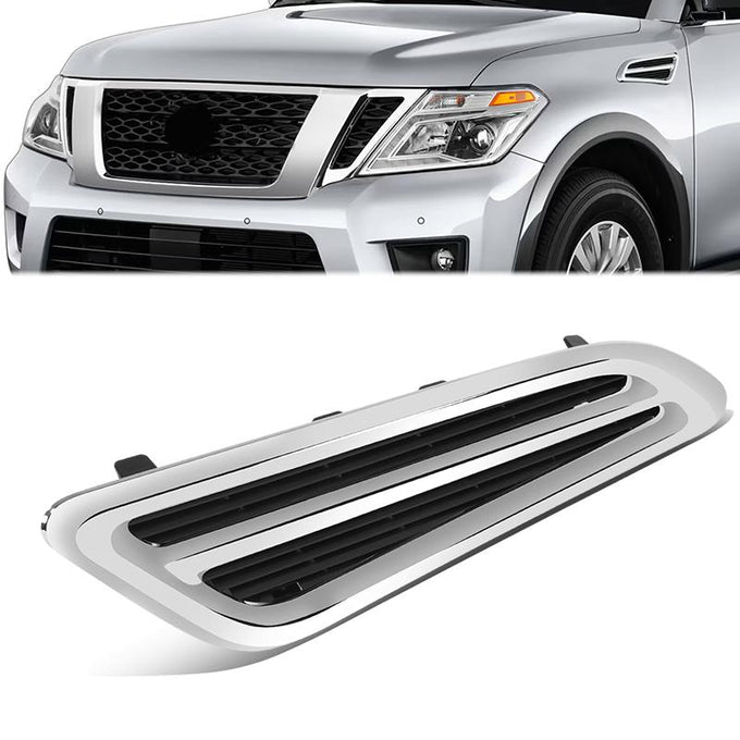 Front Right Side Fender Moulding <br> 17-24 Nissan Armada