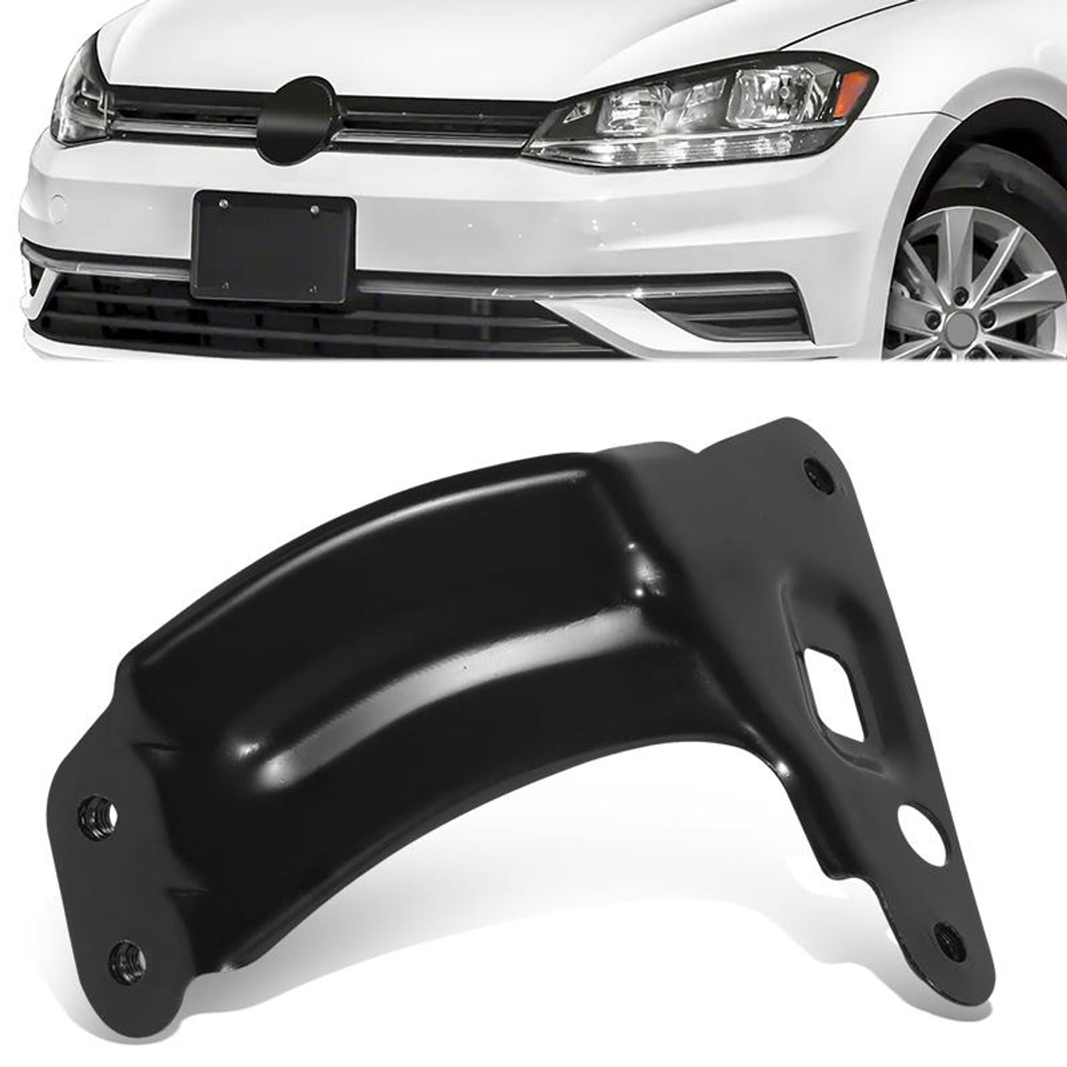 Front Right Side Fender Brace <br> 17-21 Volkswagen E-Golf Golf, 18-20 GTI