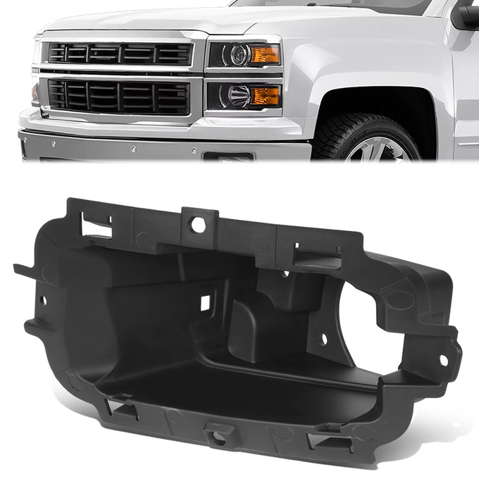 Front Left Side Fog Lamp Bracket <br> 14-15 Chevrolet Silverado 1500