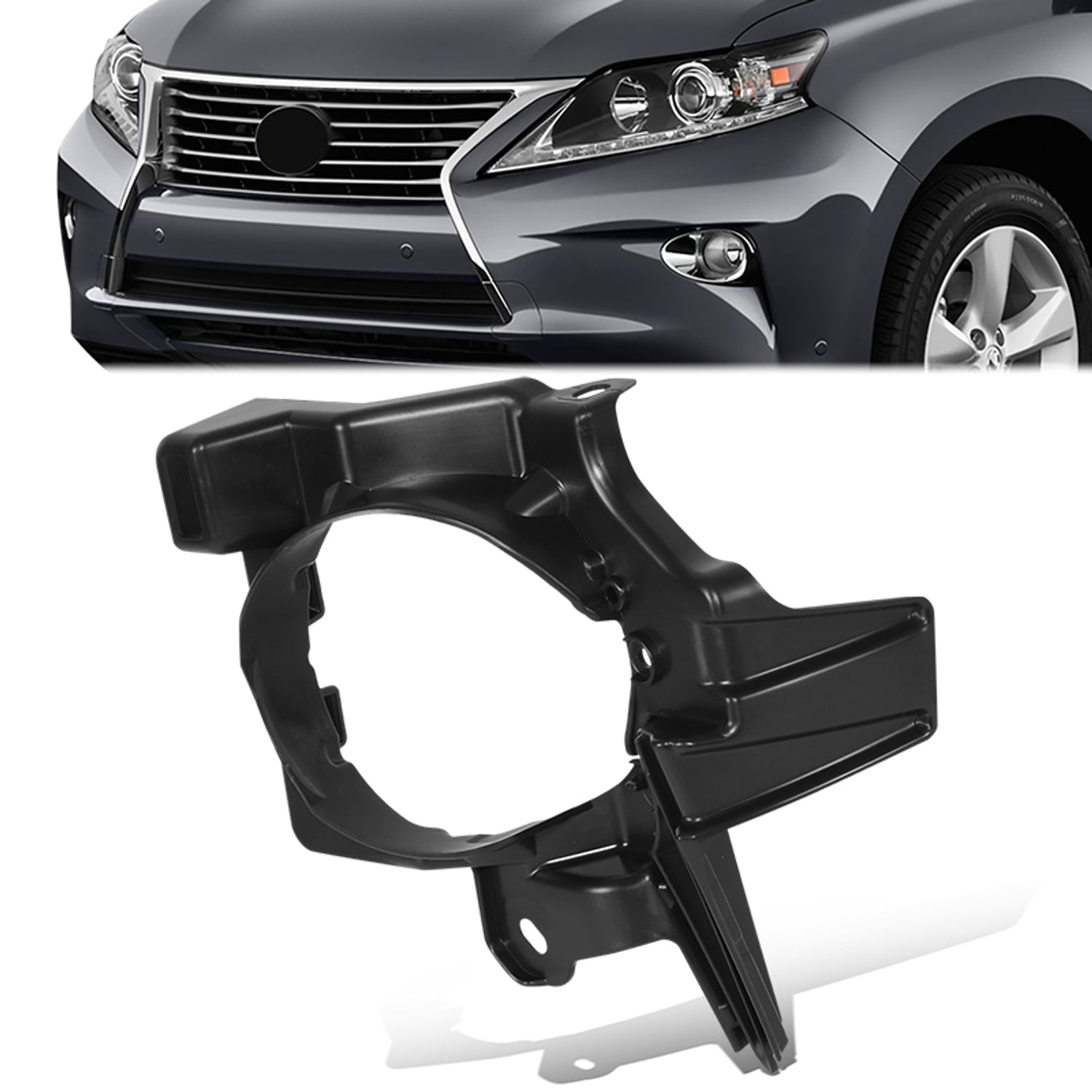 Front Left Side Fog Lamp Bracket <br> 13-15 Lexus RX350, RX450H