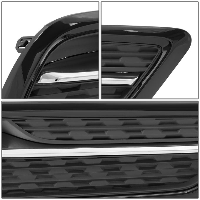 Factory Style Fog Light Bezel <BR>14-16 Acura MDX