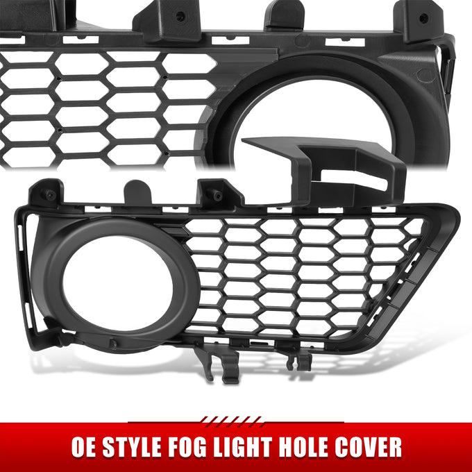Factory Style Fog Light Bezel <BR>16-18 BMW 320i/ 328D/ 340i, 2016 328i, 17-18 330i