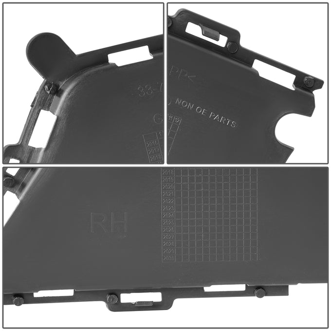 Factory Style Fog Light Bezel <BR>16-18 BMW 320i/ 328D/ 340i, 2016 328i