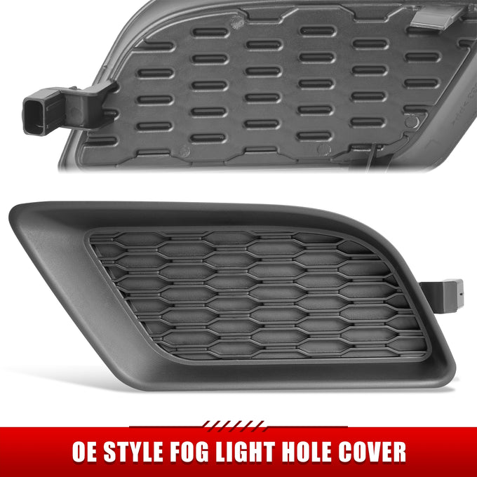 Factory Style Fog Light Bezel <BR>11-14 Dodge Charger