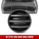 Factory Style Fog Light Bezel <BR>06-10 Dodge Charger, 07-10 Jeep Patriot