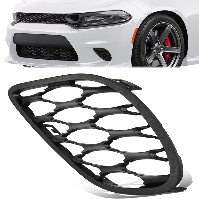 Factory Style Front Drive Side Fog Light Cover fits 1314 Dodge Dart