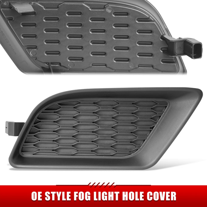 Factory Style Fog Light Bezel <BR>11-14 Dodge Charger