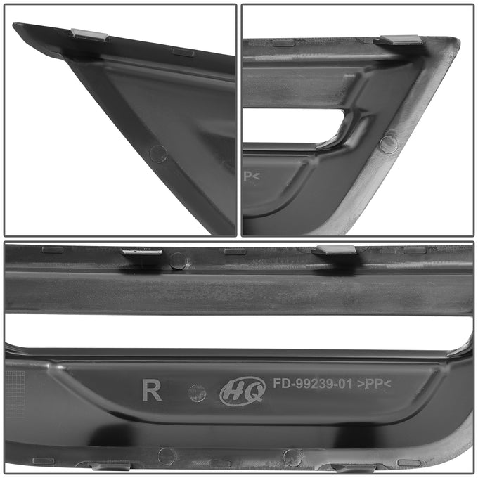 Factory Style Fog Light Bezel <BR>13-19 Ford Taurus