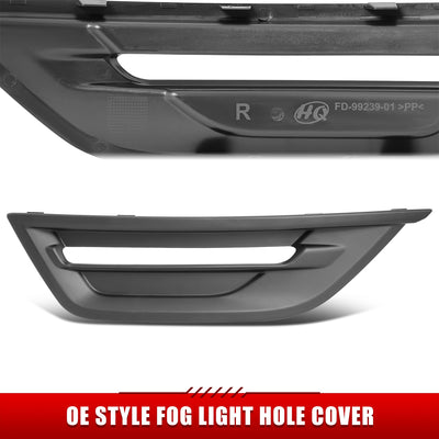 Factory Style Fog Light Bezel <BR>13-19 Ford Taurus